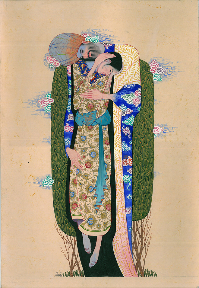 modern persian painting